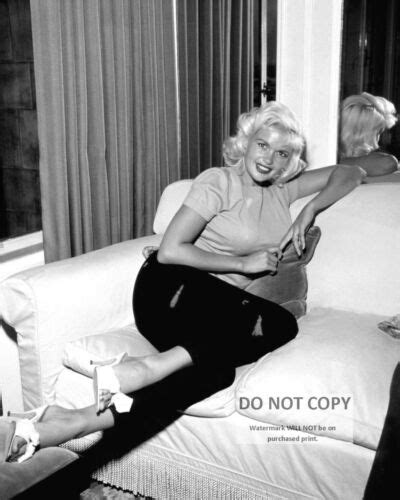 Jayne Mansfield Actress And Sex Symbol X Publicity Photo Rt