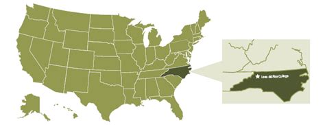 Lees Mcrae College Campus Map