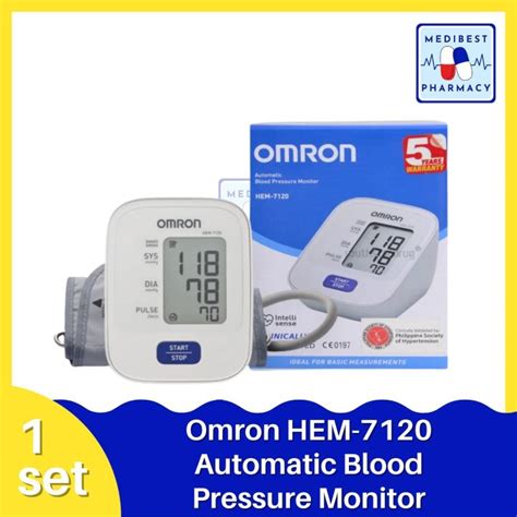 Omron HEM 7120 HEM 7142T1 Automatic Blood Pressure Monitor Lazada