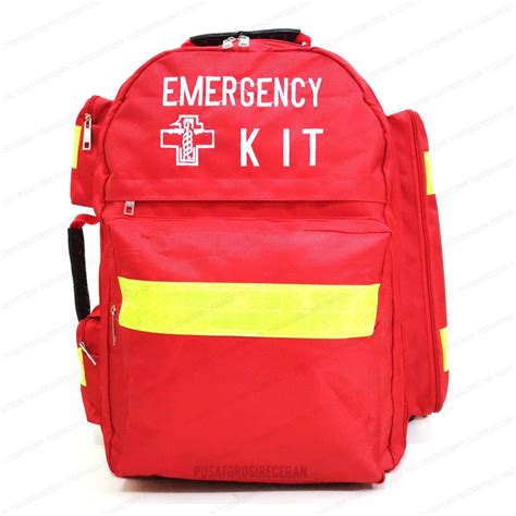 Jual Emergency Kit Bag Emergency First Aid Bag Tas Perlengkapan Medis