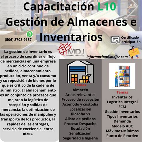 L10 Gestión De Almacenes E Inventarios Costa Rica