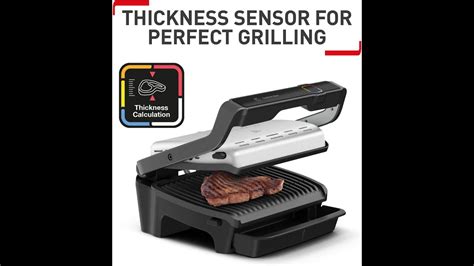 Tefal OptiGrill Elite GC750D40 Intelligent Health Grill YouTube