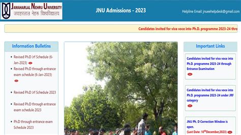 JNU PhD Admission 2023, First Merit List Out, Get Direct Link Here ...