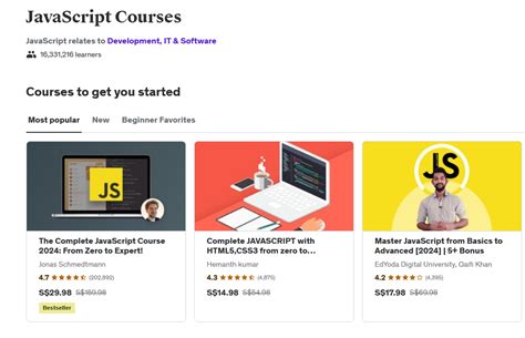 10 Best Udemy Courses For Javascript Developers In 2024 By Javinpaul