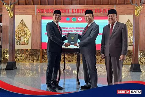 Sertijab Pj Bupati Banyumas Hanung Cahyo Saputro Resmi Gantikan Husein