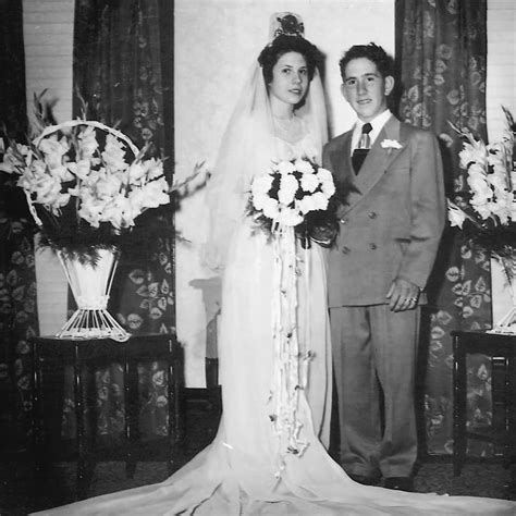 My Grandma And Grandpa On Their Wedding Day Circa 1950s Usluck