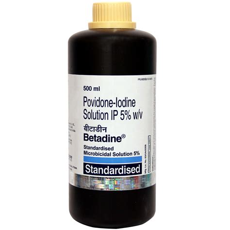 Betadine 5 Solution 500 Ml Price Uses Side Effects Composition