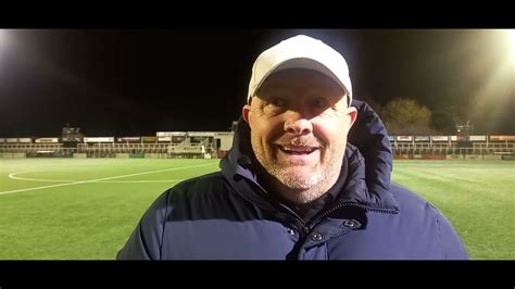 Bromley 2 2 Altrincham Andy Woodman Interview YouTube