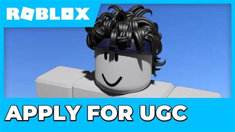 How To Apply For Ugc Roblox 2024 YouTube