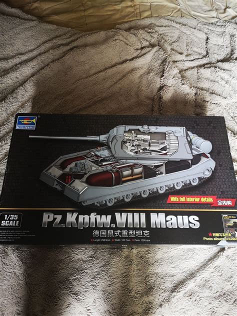 Pz Kpfw VIII Maus trumpeter Warszawa Śródmieście OLX pl