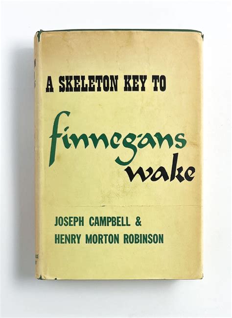 A Skeleton Key To Finnegans Wake By Campbell Joseph Robinson Henry