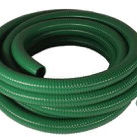 PVC Medium Duty Green Suction Hose 30 Metre Coils In Industrial Marine