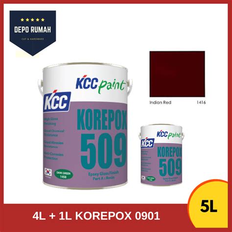 KCC 5Litre KCC Paint Korepox 509 Epoxy Floor Paint Coating 5L Cat