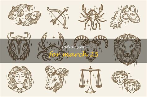 A Look At The Zodiac Sign For Those Born On March 25Th | ShunSpirit