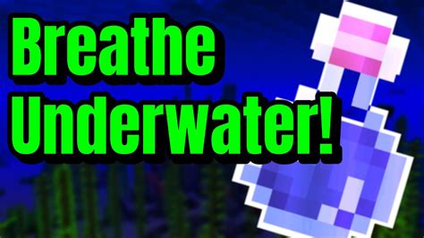 How To Make A Water Breathing Potion In Minecraft Fast And Easy Shorts Youtube