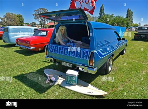 holden panel van decked out for surfing at the glen on wheels 2016 in ...