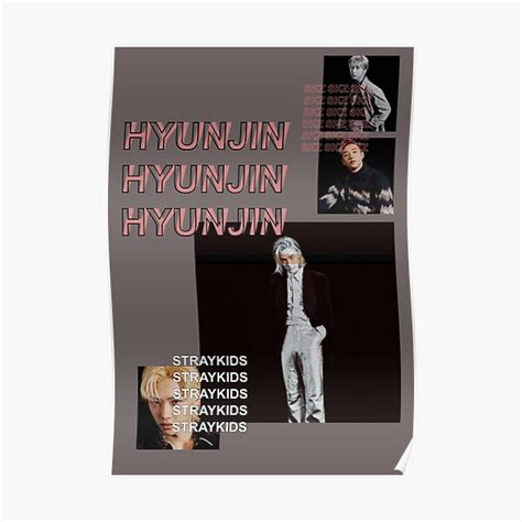 Hyunjin Photoshoot Poster For Sale By Marisaurban Redbubble