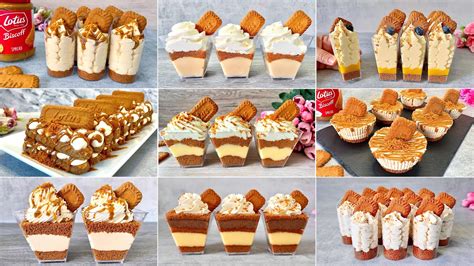 9 Quick And Easy No Bake Lotus Biscoff Dessert Cups Recipes Easy And