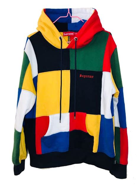 Patchwork Hoodie Supreme Atelier Yuwaciaojp