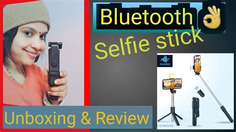 Selfie Stick With Bluetooth Unboxing Rs Only Unboxing Review