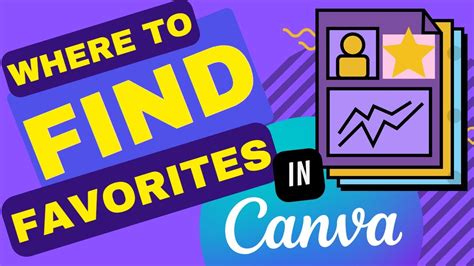 Canva Where To Find Favorites Discover Your Favorites Youtube