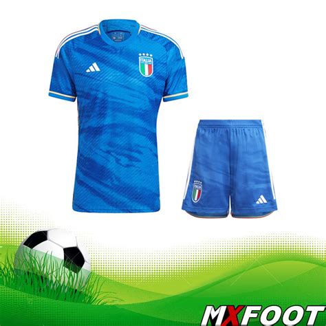 Site Nouveau Ensemble Maillot Foot Italie Domicile Short 20232024