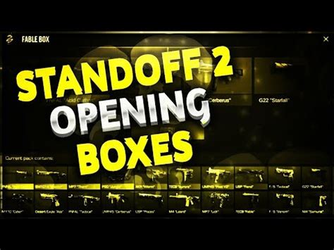 Standoff Fable Collection Boxes Opening Youtube