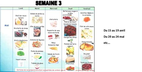 Les Menus Printemps APEI Denain