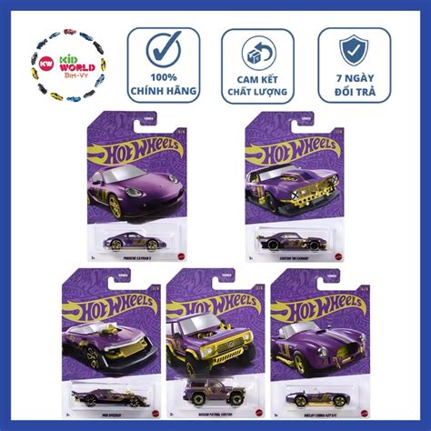 Xe mô hình Hot Wheels Pearl Chrome Series 57th Anniversary Shopee Việt Nam