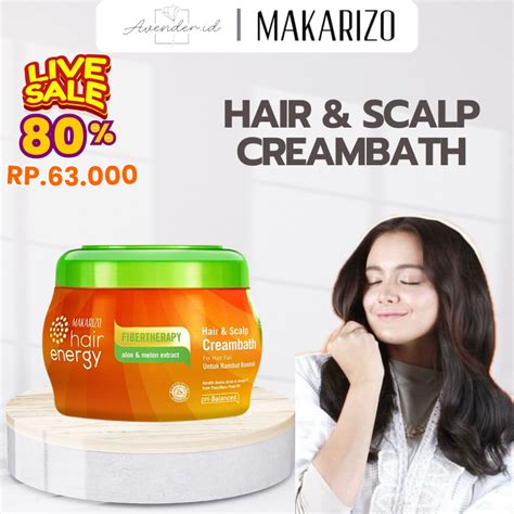 Jual Get Gift Makarizo Hair Energy Fibertherapy Hair Scalp