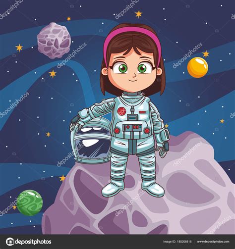 Ilustracion De Astronauta Dibujos Animados De Astronautas En El Images