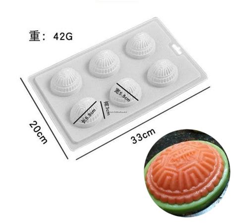 PP Plastic Ang Ku Kueh Agar Agar Jelly Mold Angku Kuih Pudding Mould