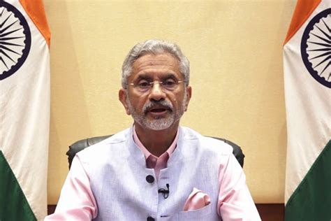 Speech disrupted, Dr Jaishankar issues 21-minute video - THE NEW INDIAN