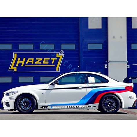 Bmw F I M Performance Motorsport Side Stripes Decal Sticker