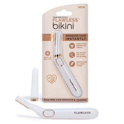 Finishing Touch Flawless Bikini Shaver And Trimmer Hair Remover For