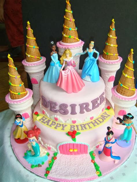 Fiesta Hermosa Las 30 Tortas Más Bellas De Las Princesas De Disney