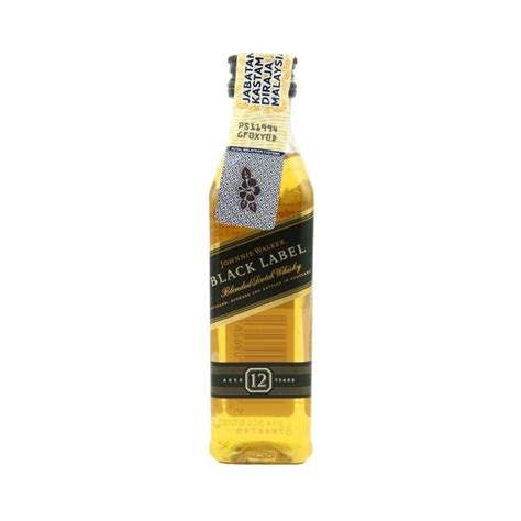 Johnnie Walker Black Label 12 Year Old Miniature 5cl Whisky My