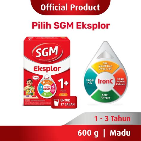 Jual Susu Sgm Eksplor Pro Gressmaxx Susu Pertumbuhan Madu Tahun