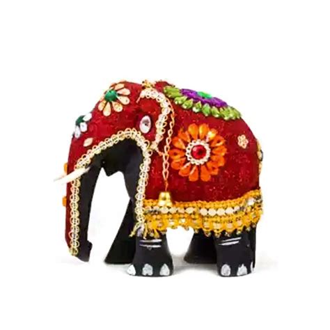 Ceylon Perahera Elephant - Sri Lanka – Red - Easy Ceylon