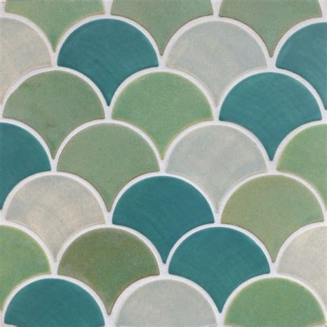 Fish Scale Tile Moroccan Fish Scale Tile Mercury Mosaics Moroccan