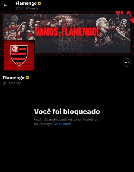 Jp On Twitter O Flamengo Me Bloqueou