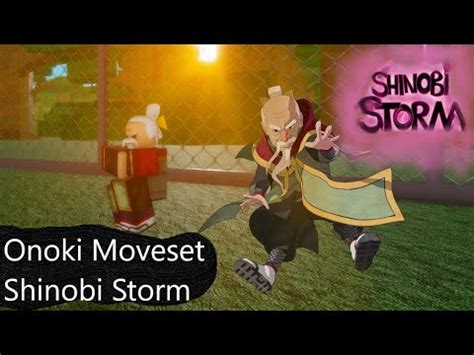 Onoki Moveset Showcase Shinobi Storm Youtube