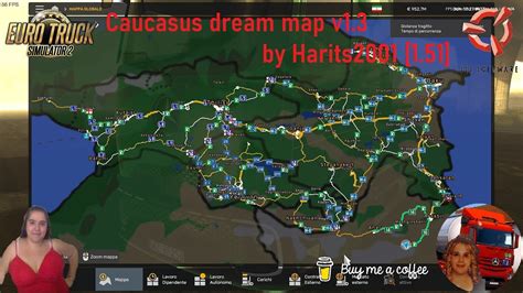 Euro Truck Simulator Caucasus Dream Map V By Harits