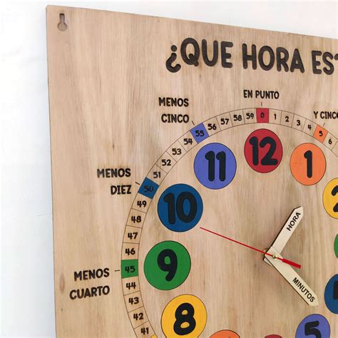 Reloj Didáctico de Pared Pipi Cucu