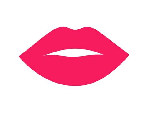 Lips Sex Pink Icon Women Royalty Free Vector Image