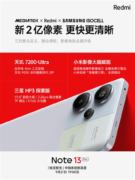 Redmi Note 13 Pro+ Camera Details And Processor Teased Ahead Of Launch ...