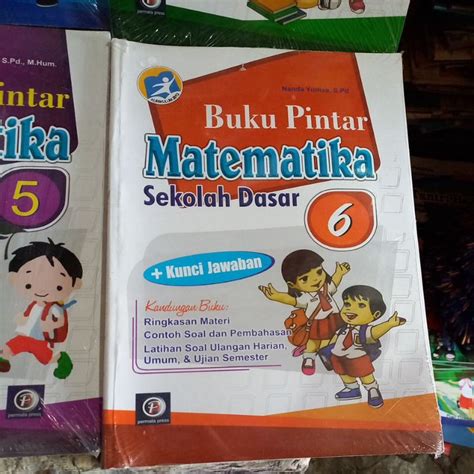 Jual Buku Pintar Matematika Untuk Sd Pembahasan Materi Kunci Jawaban