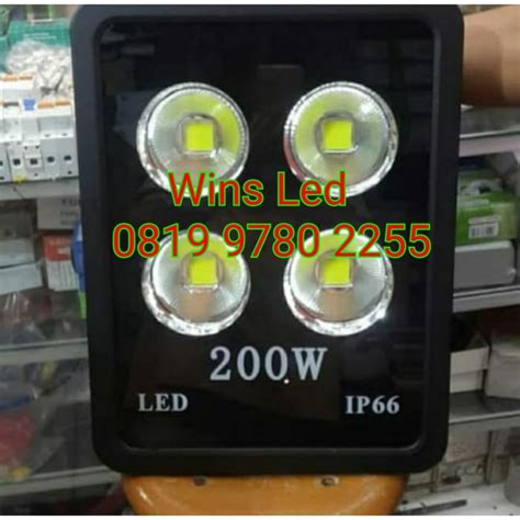 Jual LAMPU SOROT LED 200W TAMAN COB MANGKOK 200WATT TEMBAK 200 WATT