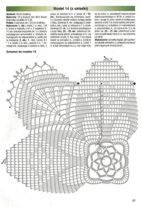 Pin By Lidia Sadowska On Serwetka In Crochet Diagram Crochet