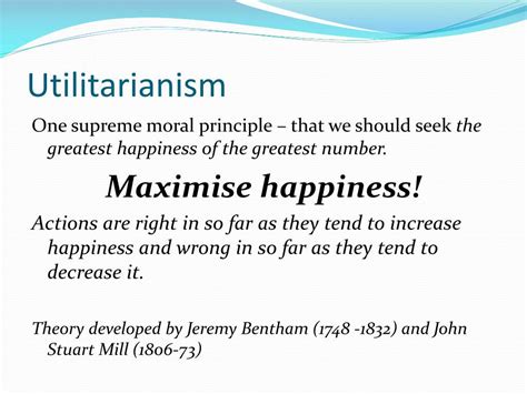 Ppt Kants Approach To Ethics And Utilitarianism Powerpoint